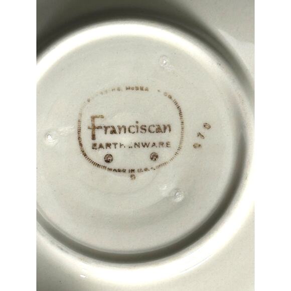 Franciscan Desert Rose Vintage Cup and Saucer Set - Picture 7 of 7